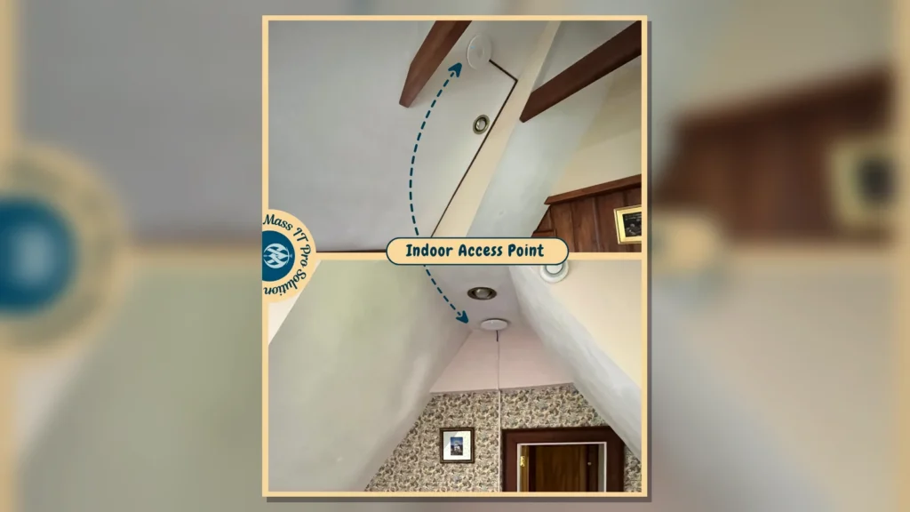 Indoor ceiling access points by Mass IT Pro Solution